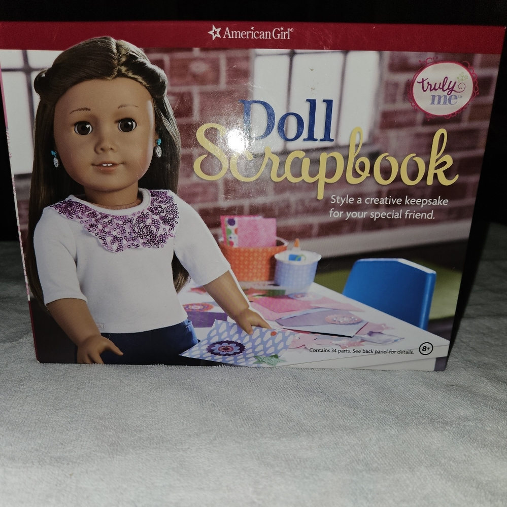 American Girl Doll Scrapbook Activity and Book Set,  NEW